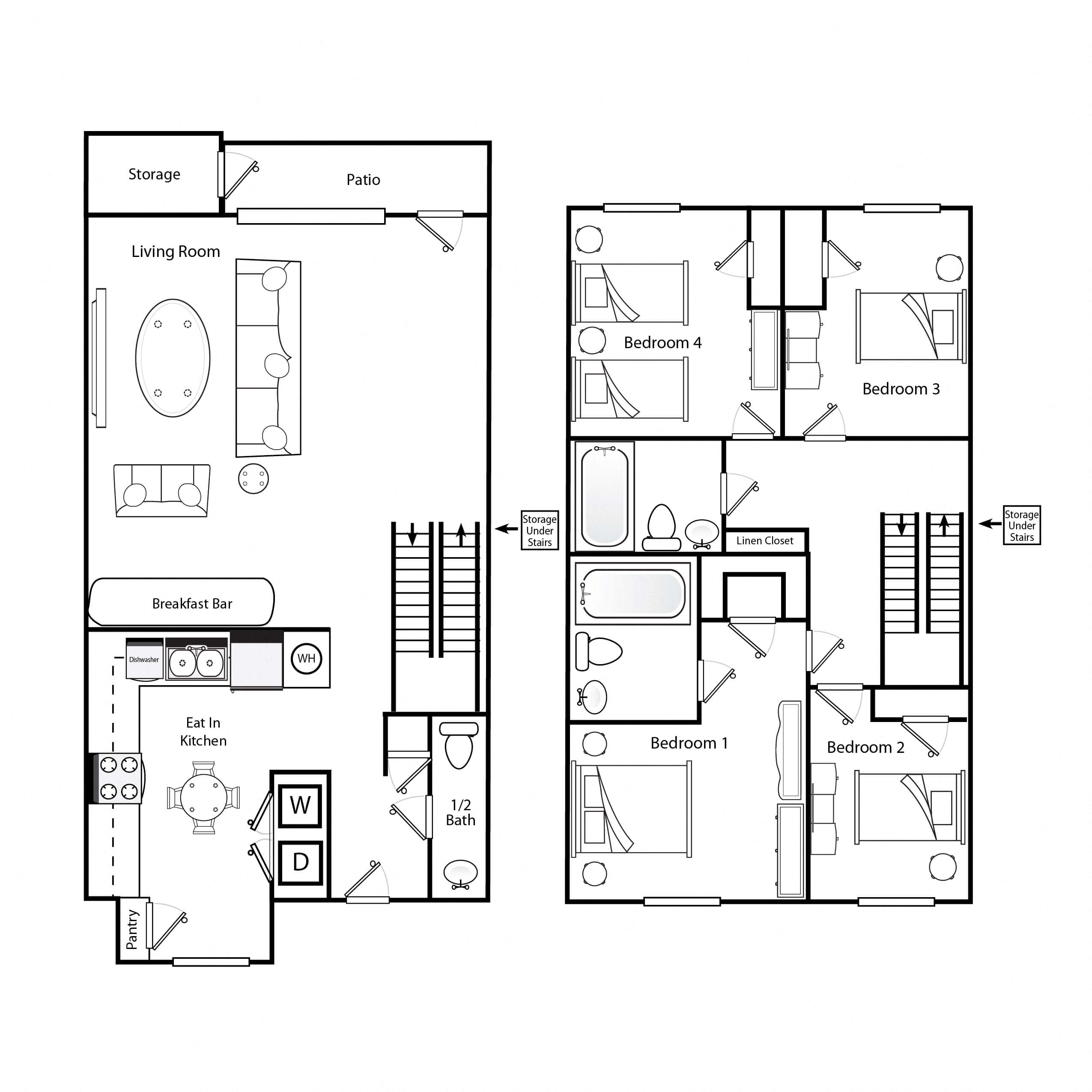 Suite A Floorplan